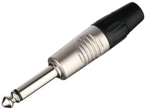 Rean RP2C Разъем на кабель 1/4” Male (6,35 мм), моно.