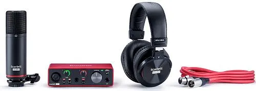 Focusrite Scarlett Solo Studio 3rd Gen Студийный комплект.