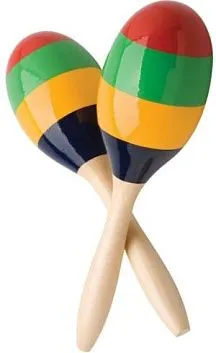 Fleet M8-1 Маракасы деревянные на ручке.