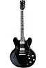 Burny RSA65 BLK Полуакустическая электрогитара.-0