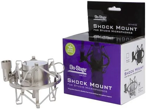 OnStage MY410CG Держатель для студийных микрофонов с антивибрацией "паук".