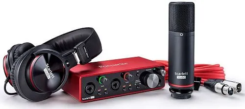 Focusrite Scarlett 2i2 Studio 3rd Gen Студийный комплект.
