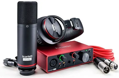 Focusrite Scarlett Solo Studio 3rd Gen Студийный комплект.