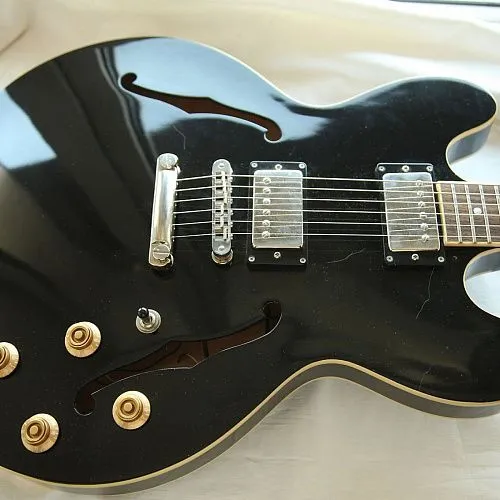 Burny RSA65 BLK Полуакустическая электрогитара.