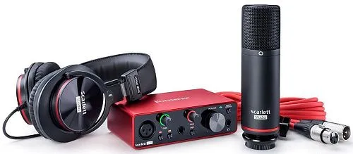 Focusrite Scarlett Solo Studio 3rd Gen Студийный комплект.
