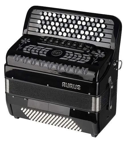 Aurus JH5096-Black Аккордеон кнопочный.