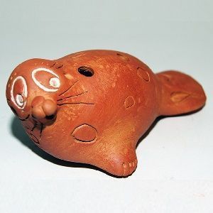 Мастерская Никифорова MN-OMS-6 Окарина малая сувенирная Нерпа.