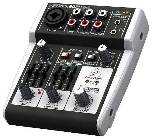 Behringer 302USB Микшерный пульт.