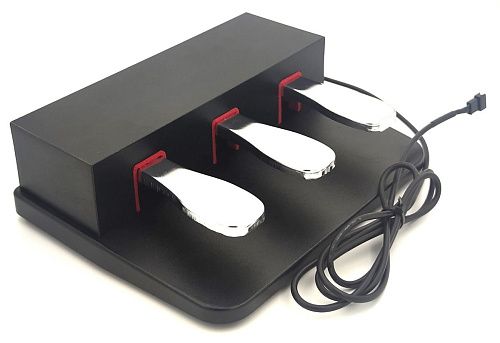 Nux NTP-01B Педаль тройная для цифрового пианино Nux NPK, черная.