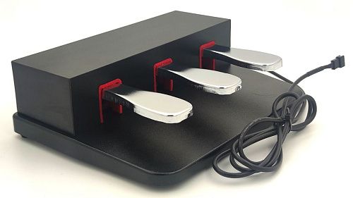 Nux NTP-01B Педаль тройная для цифрового пианино Nux NPK, черная.